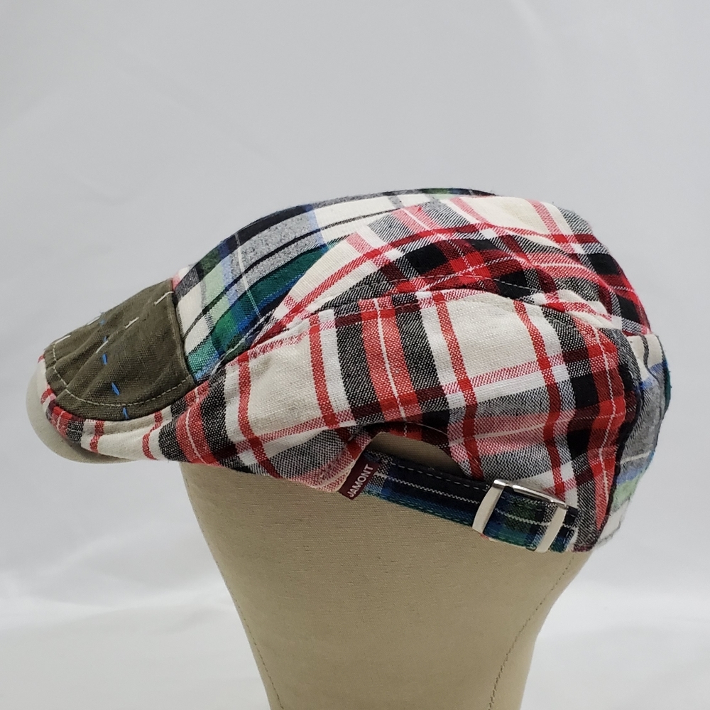 Men's Jamont Multicolor Plaid Patchwork Medium Hat - image 1